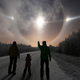 Illustration for article titled These incredible sky lights look like alien spaceships coming to Earth